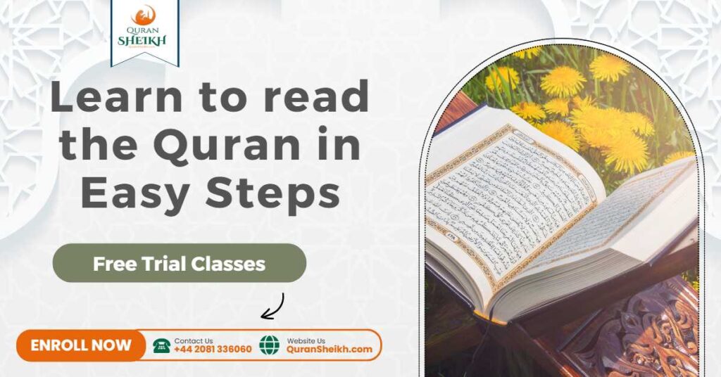 Learning to read Quran in Easy Steps - Quran Sheikh