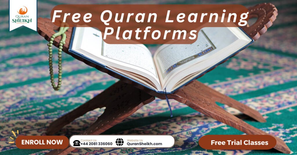 Free Quran Learning Platforms