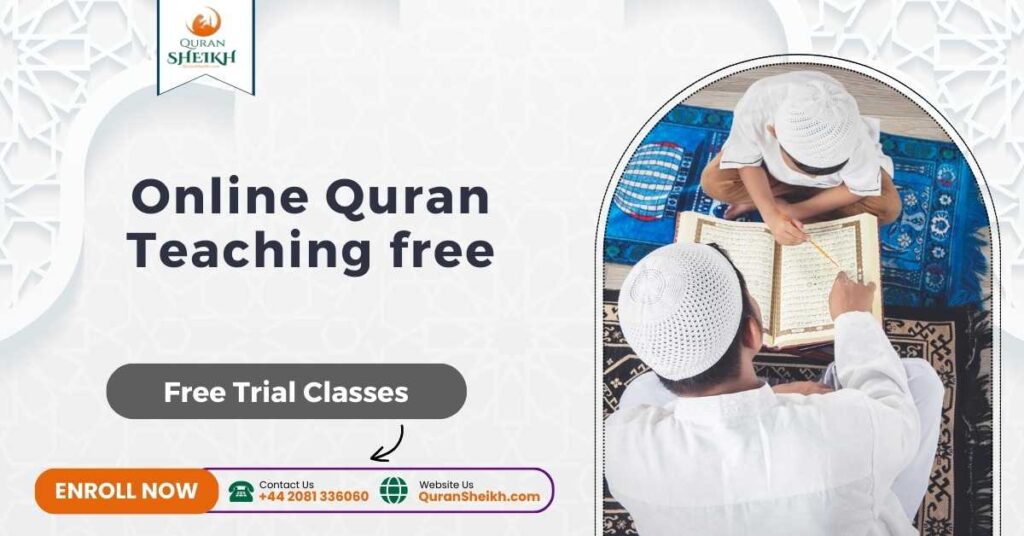 Online Quran Teaching Free | Learn Quran With Tajweed From Anywhere