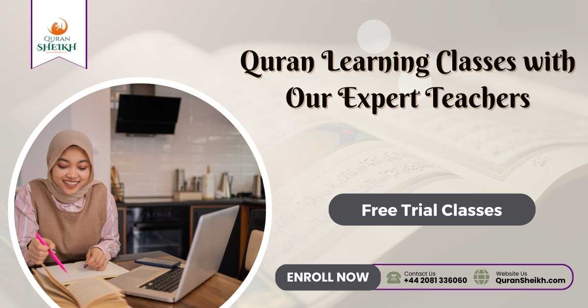 Quran learning classes with Our Expert Teachers